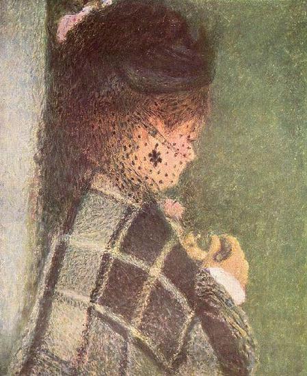 Pierre-Auguste Renoir Dame mit Schleier Spain oil painting art